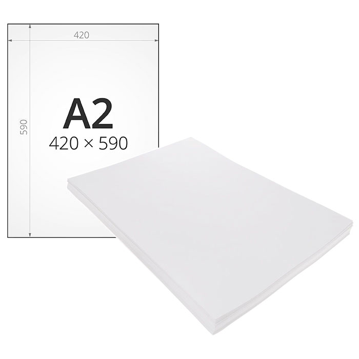 Купить Бумага чертежная А2 - фото 