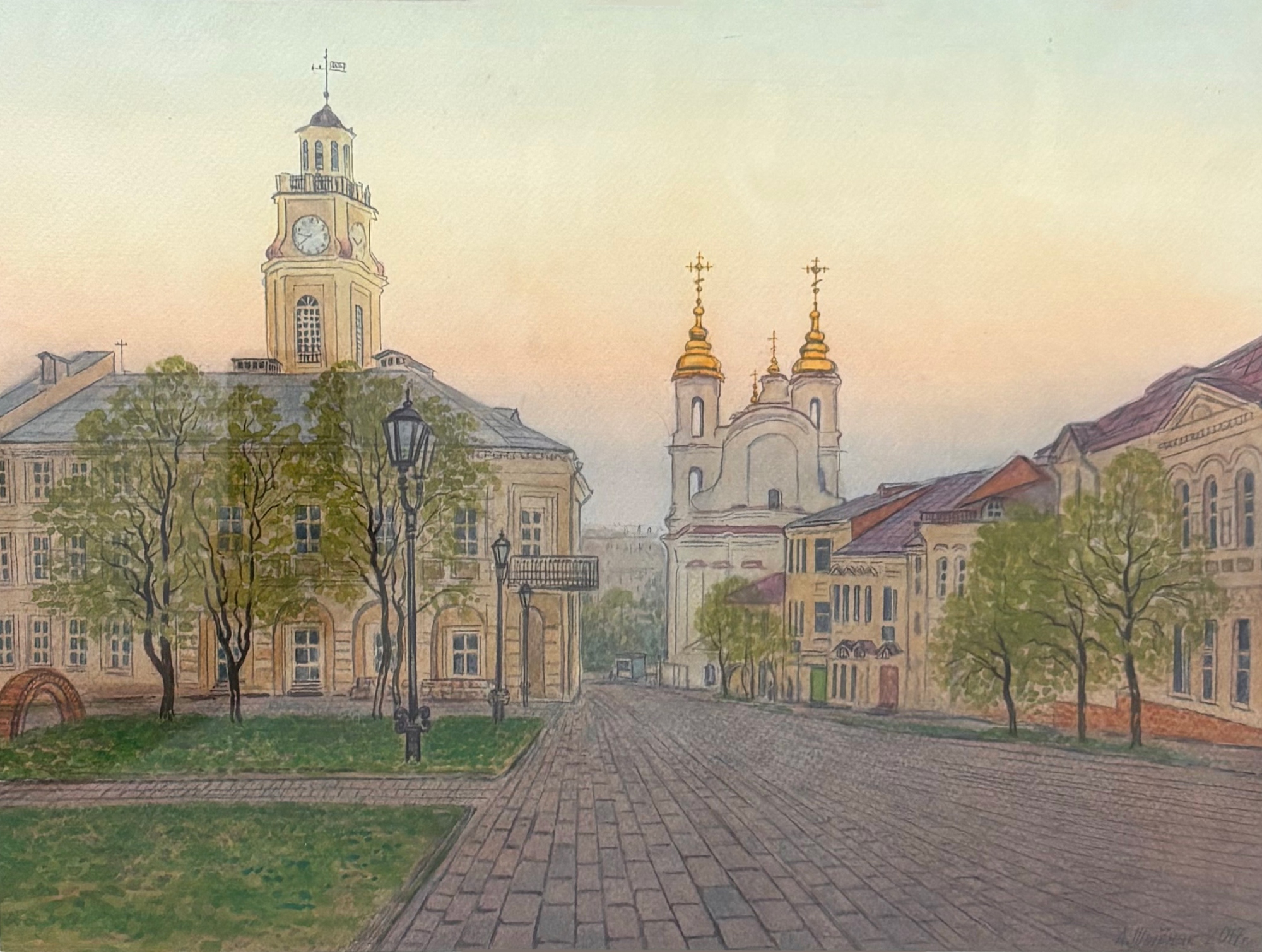 Купить Картина “Май. Стары Віцебск” - фото 